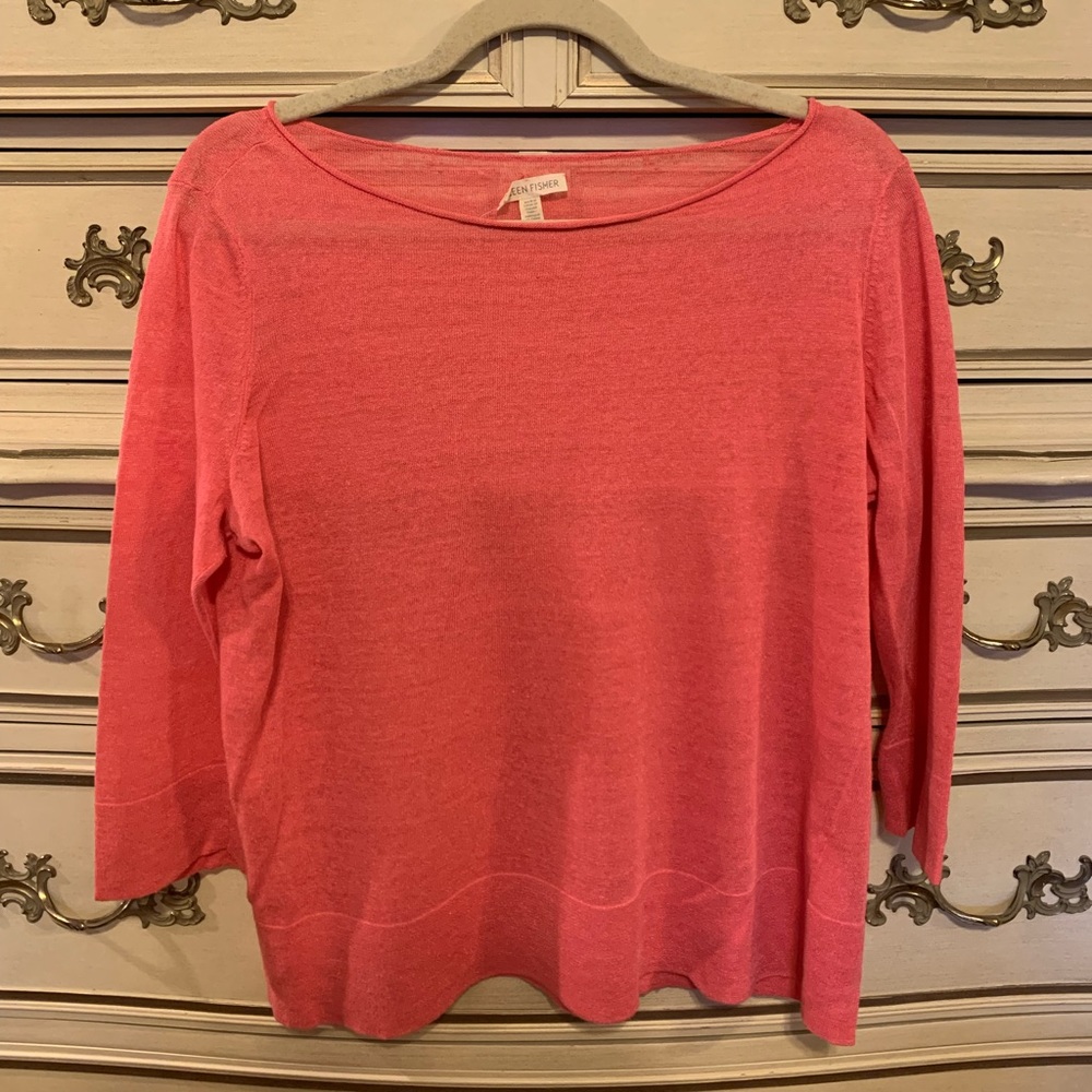 Eileen Fisher Long Sleeve Tunic Top